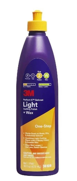3M WAX JELKOT CİLASI 1/2 LT 36109 TEKNE KARAVAN ürün görseli 1