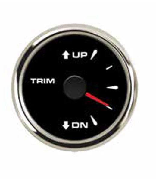 TRİM SAATİ 0-190 ÇAP 52MM SİYAH TRİM GÖSTERGESİ TEKNE VE YAT ürün görseli 1