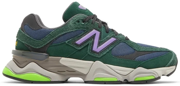 New Balance 9060 green purple ürün görseli 1