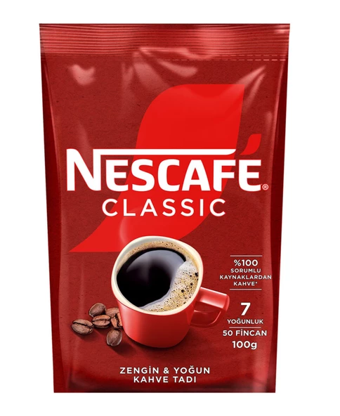 Nescafe Classıc 100 G ürün görseli 1
