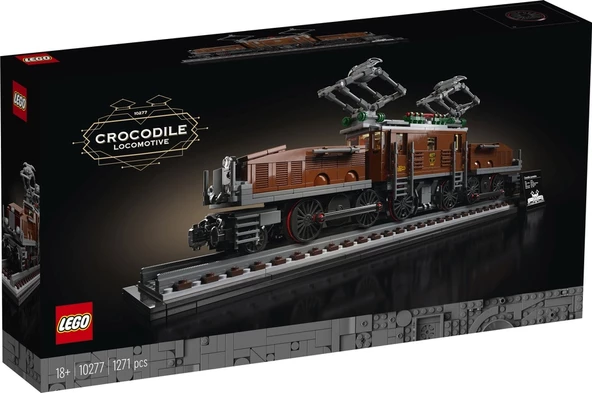 LEGO 10277 Creator Crocodile Locomotive ürün görseli 1