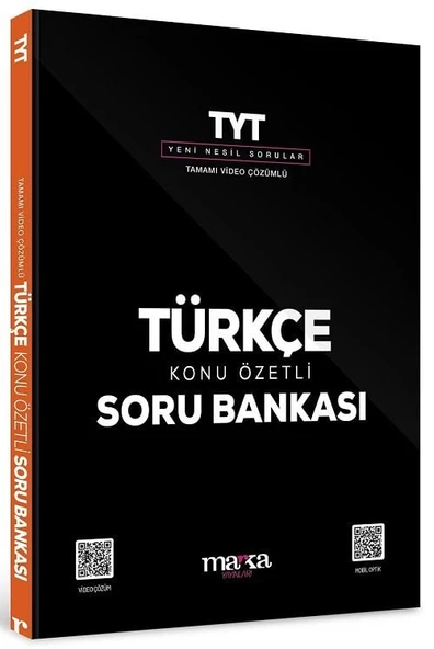 Marka 2025 YKS TYT Türkçe Konu Özetli Soru Bankası Video Çözümlü Marka Yayınları ürün görseli 1