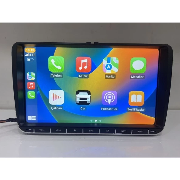 VOLKSWAGEN ANDROİD CARPLAY MULTİMEDYA 2 GB RAM 32 DAHİLİ HAFIZA ürün görseli 1