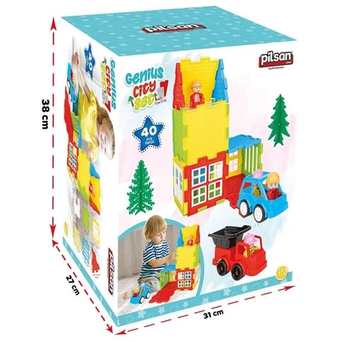 Pilsan Oyuncak Dahi Şehir Seti 03561 - Resim 4