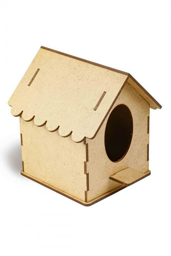 Ahşap Kuş Evi Maketi - 3 Boyutlu Ahşap Maket ürün görseli 1