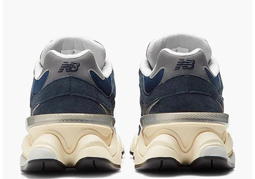 New Balance 9060 Navy White - Resim 4