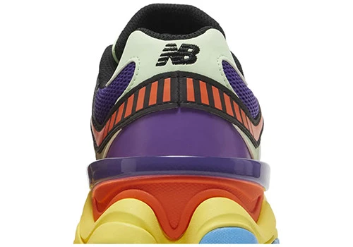 New Balance 9060 Prism Purple Vibrant Spring - Resim 6