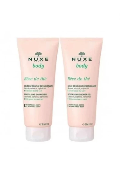Nuxe Body Reve De The Revitalising Shower Gel 200 ml - 2 Adet ürün görseli 1