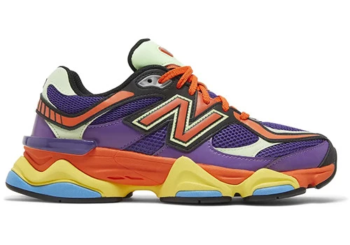 New Balance 9060 Prism Purple Vibrant Spring - Resim 3