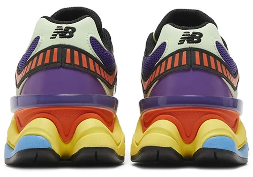 New Balance 9060 Prism Purple Vibrant Spring - Resim 5