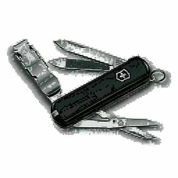 Victorinox 0.6463.3 Siyah Tırnak Makaslı Çakı ürün görseli 1