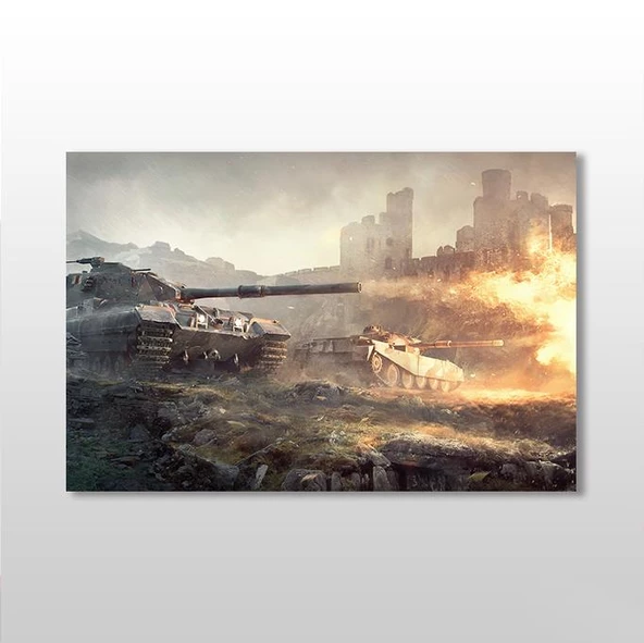 Tank Kanvas Tablo ürün görseli 1