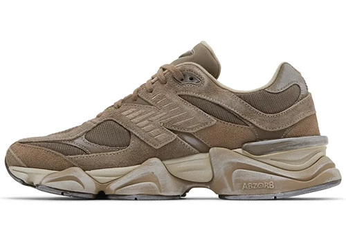 New Balance 9060 Mushroom Brown Efect - Resim 2