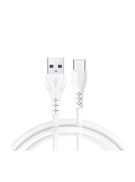 Yesido CA71 1m 2.4A USB To Type-C Hızlı Şarj Kablosu ürün görseli 1