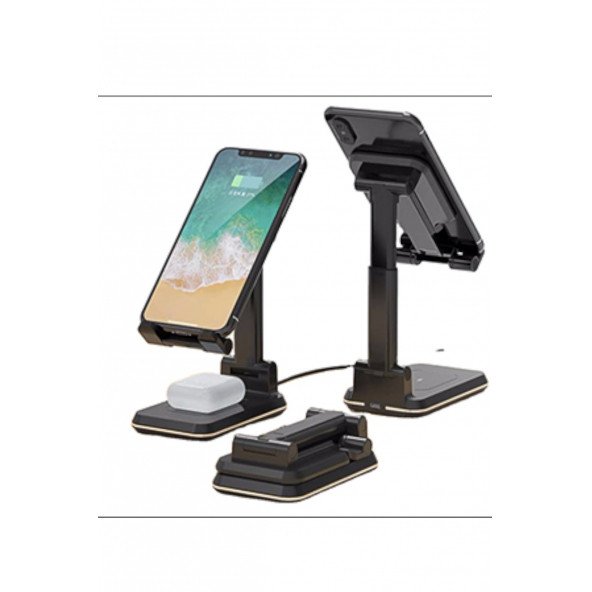 Mühlen T44 Wireless Ayarlanabilir Ergonomik Telefon Tablet Standı ürün görseli 1