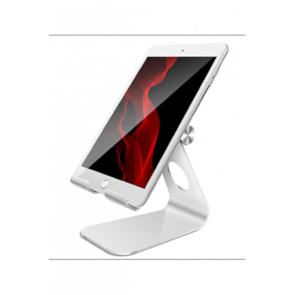 Mühlen T4 Ayarlanabilir Ergonomik Telefon Tablet Standı Silver ürün görseli 1