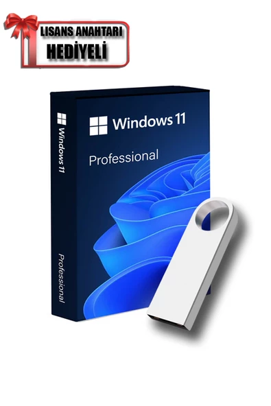 Windows 11 İşletim Sistemli Freedos cihazlar için 16GB USB Bellek (Lisans Anahtarı Hediyeli) ürün görseli 1
