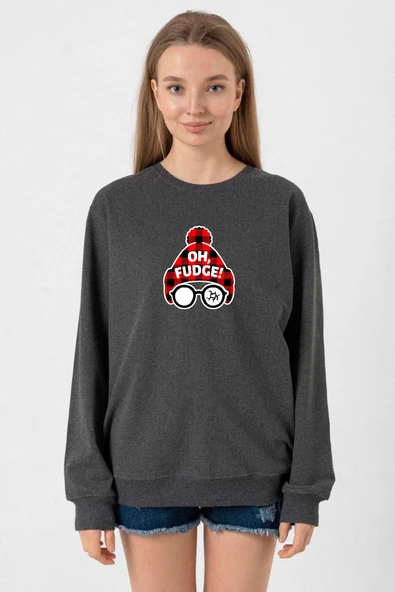 Oh Fudge Christmas Füme Kadın 2ip Sweatshirt ürün görseli 1