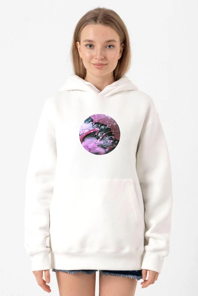 Linkin Park From Zero Beyaz Kadın 3ip Kapşonlu Sweatshirt ürün görseli 1