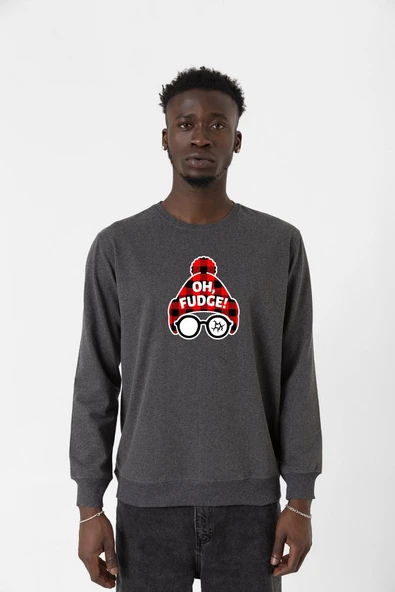 Oh Fudge Christmas Füme Erkek 2ip Sweatshirt ürün görseli 1