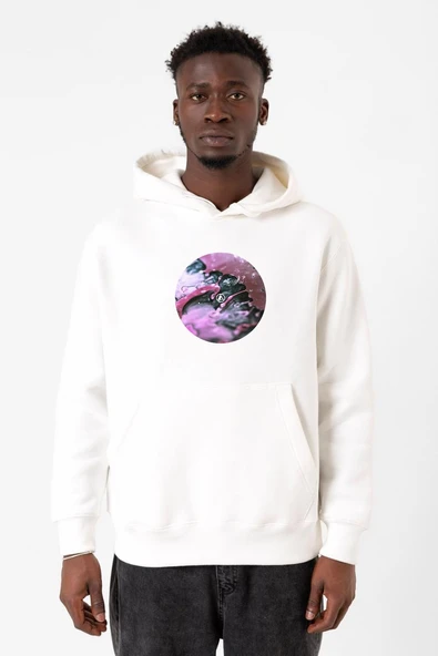 Linkin Park From Zero Beyaz Erkek 3ip Kapşonlu Sweatshirt ürün görseli 1