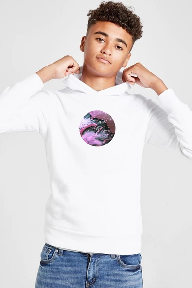 Linkin Park From Zero Beyaz Çocuk 3ip Kapşonlu  Sweatshirt ürün görseli 1
