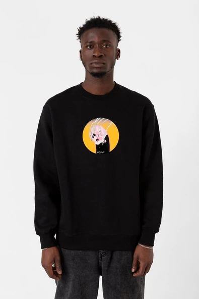 Meovv Meow Siyah Erkek 2ip Sweatshirt ürün görseli 1