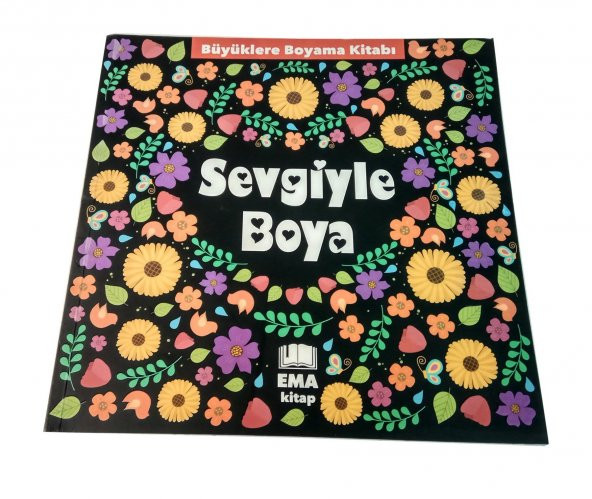 Sevgiyle Boya - Büyüklere Boyama Kitabı ürün görseli 1