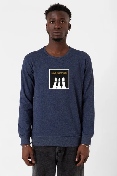 G-Dragon Home Sweet Home indigo Erkek 2ip Sweatshirt ürün görseli 1