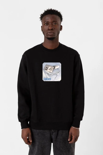 Babymonster Forever Siyah Erkek 2ip Sweatshirt ürün görseli 1