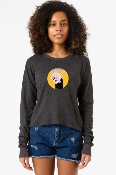 Meovv Meow Füme Ekstra Uzunkol Sweatshirt ürün görseli 1