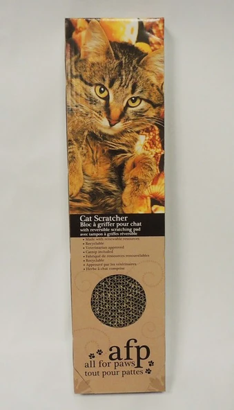 Afp 0957 Delüks Catnipli Kedi Tırmalama Kartonu ürün görseli 1