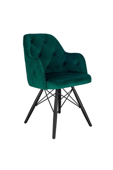 Massa Design Suny Kapitoneli Mini Berjer Sandalye ürün görseli 1