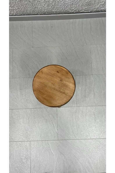 Massa Design Mantar Masif Tabure & Sehpa - Resim 5