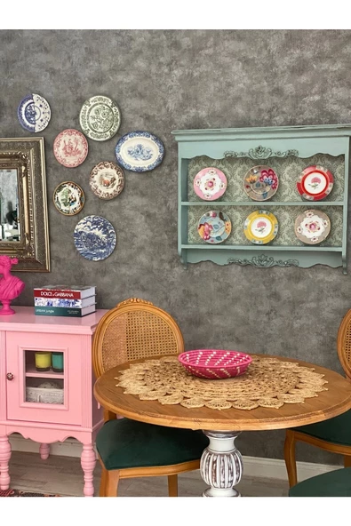 Massa Design Tiber Baba Ayaklı Masif Masa - Resim 4