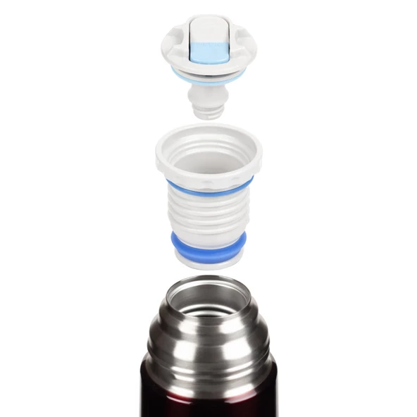 Thermos FBB-500 Light & Compact 0,50L - Midnight Red - Resim 3