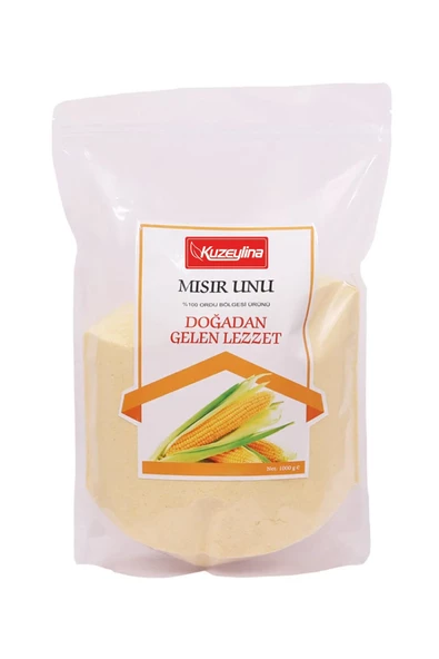 Kuzeylina Glütensiz Mısır Unu 1 Kg - Doğal Lezzet - Karadeniz'den Sofranıza ürün görseli 1