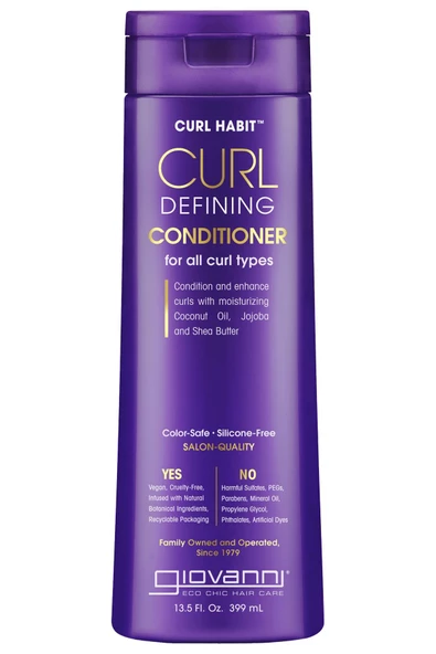 Giovanni Curl Habit Bukle Belirginleştirici Saç Kremi 399ML ürün görseli 1