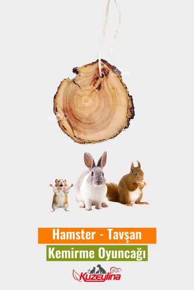 Kuzeylina Hamster - Tavşan Kemirme Oyuncağı ürün görseli 1