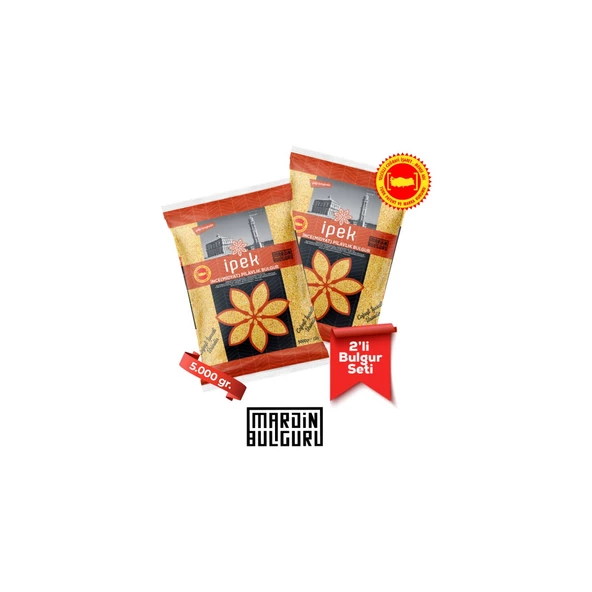 İpek Bulgur İnce (Midyat) Pilavlık Bulgur 5 kg x 2 Adet ürün görseli 1
