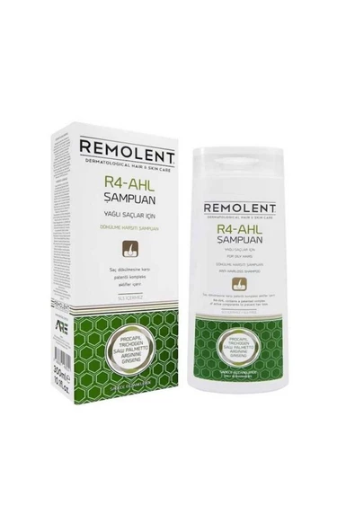 Remolent R4-ahl Yağlı Saçlar Için Dökülme Karşıtı Şampuan 300ml ürün görseli 1