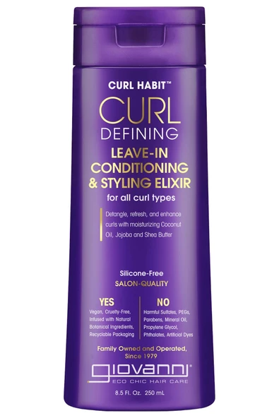 Giovanni Curl Habit Bukle Belirginleştirici Durulanmayan Saç Kremi 250ML ürün görseli 1