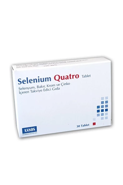Assos Selenium Quatro 30 Tablet ürün görseli 1