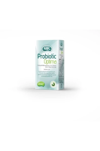 Nobel Nbl Probiotic Optima 30 Çiğneme Tableti 11/2025 Miadlı ürün görseli 1