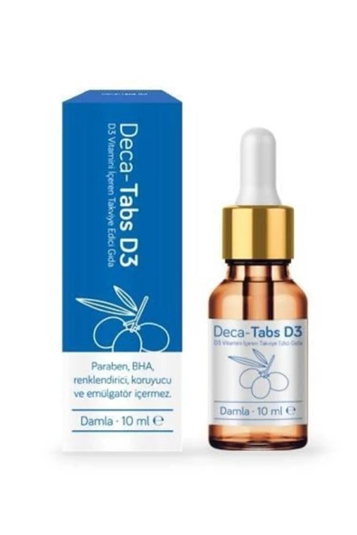 Deca Tabs D3 Damla 10 Ml ürün görseli 1