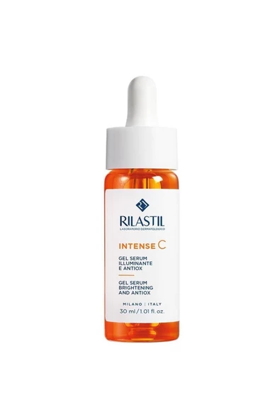 Rilastil Intense - Brightening And Moisturizing Gel Skin Serum Containing Vitamin C 30 Ml ürün görseli 1