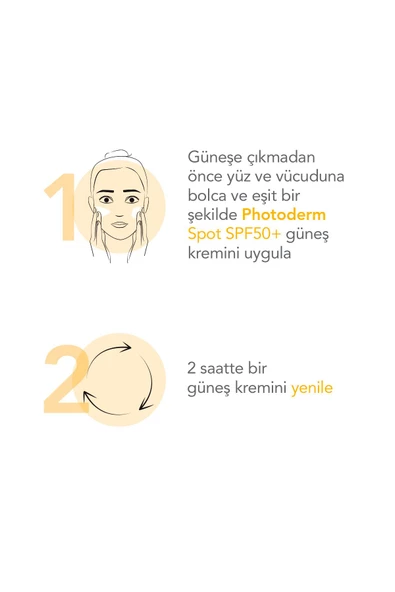 Bioderma Photoderm SPOT SPF50+ Leke Karşıtı Yüksek Korumalı Yüz ve Vücut Güneş Kremi 150 ml - Resim 5