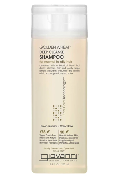 Giovanni Golden Wheat Derin Temizleyici Şampuan 250ML ürün görseli 1