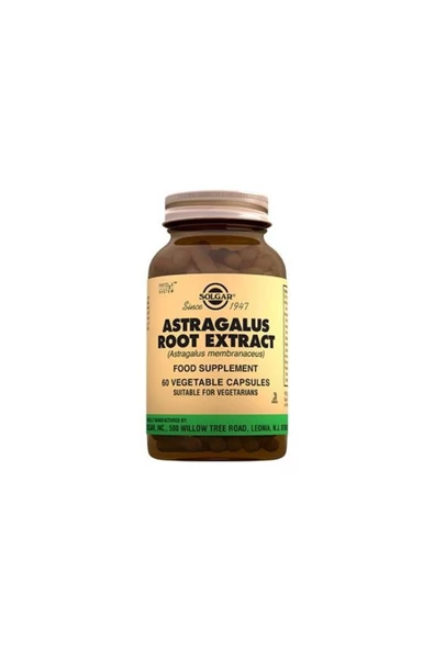 Solgar Astragalus Root 60 Kapsül ürün görseli 1