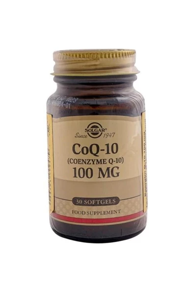 Solgar Coenzyme Q-10 100 Mg 30 Softjel ürün görseli 1